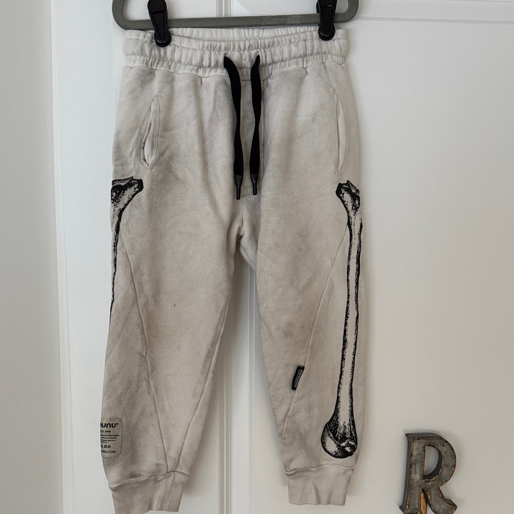 Nununu Bone Print Jogger Pants